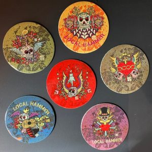 SOUS BOCKS EN LIEGE DIA DE LOS MUERTOS SERIAL HAMMER - BY MARIE MEIER