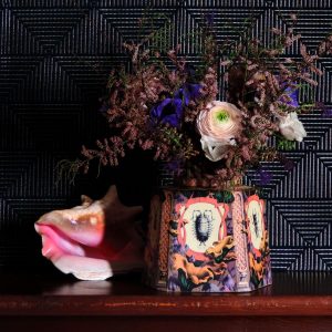 ETIENNE VIOLLET-VASE INSECTE COULEUR